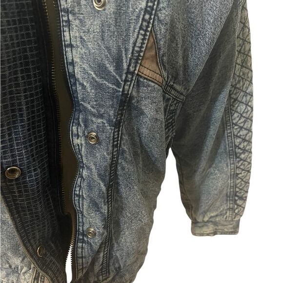 Vintage Ruth Douglas Sherpa Lined Denim Jacket Women Size Small Light Wash - Picture 8 of 16